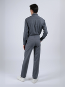 Tsumugi Silk Blend Shirt (Striped)