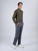 Tsumugi Silk Blend Shirt (Solid)