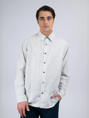 Tsumugi Silk Blend Shirt (Solid)