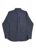 Tsumugi Silk Blend Shirt (Striped)
