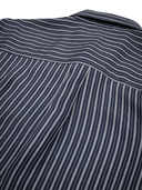 Tsumugi Silk Blend Shirt (Striped)