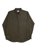Tsumugi Silk Blend Shirt (Solid)