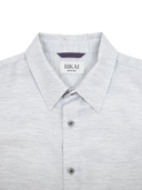 Tsumugi Silk Blend Shirt (Solid)