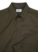 Tsumugi Silk Blend Shirt (Solid)