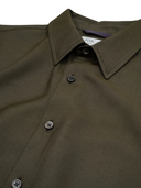 Tsumugi Silk Blend Shirt (Solid)